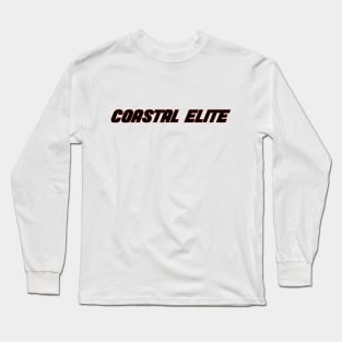 Coastal Elite - Red - Liberal Political Tee Long Sleeve T-Shirt